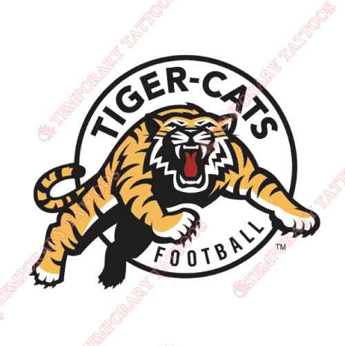 Hamilton Tiger-Cats Customize Temporary Tattoos Stickers NO.7597